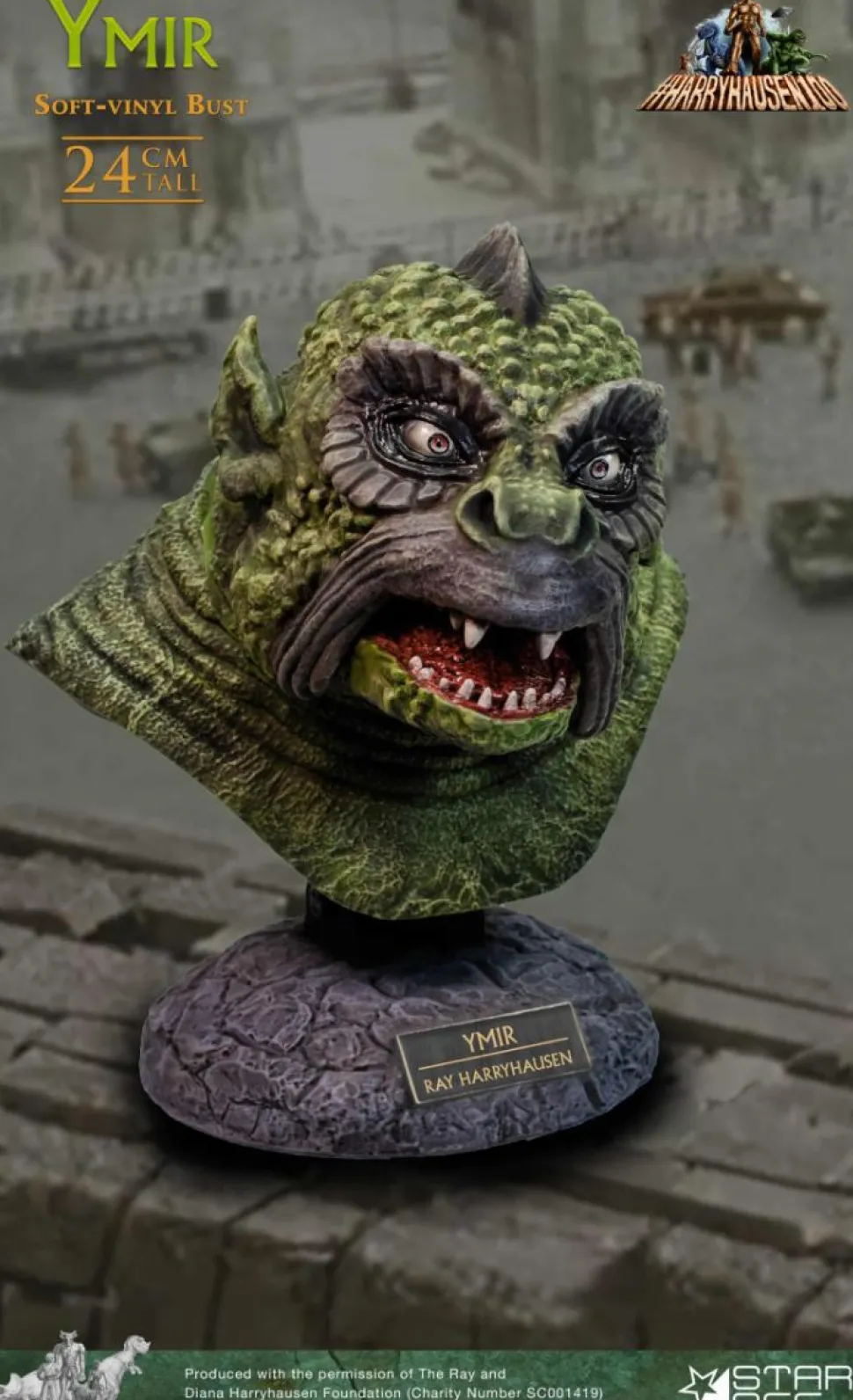 Ray Harryhausen - Ymir Vinyl 9" Bust