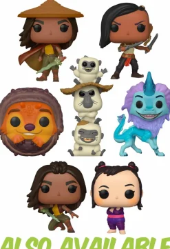 Raya and the Last Dragon - Young Raya with Baby Tuk Tuk Pop! Vinyl Figure