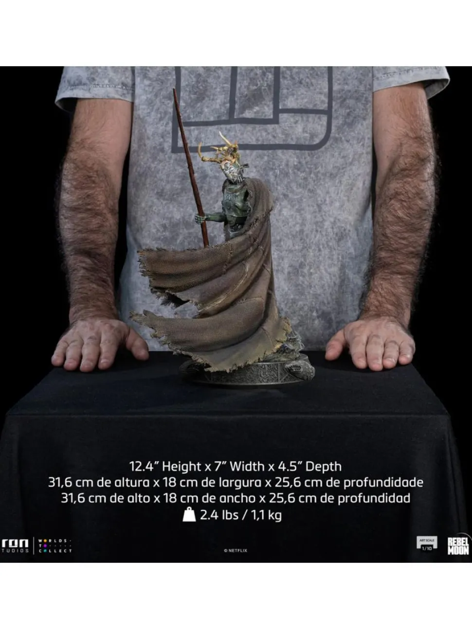 Rebel Moon (2023) - Jimmy 1/10th Scale Statue