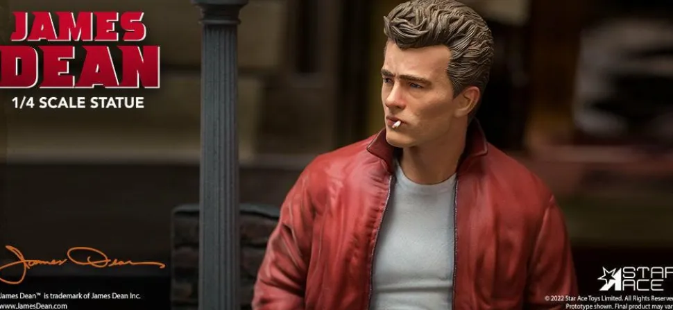 Rebel Without a Cause (1955) - James Dean as Jim Stark 1/4 Scale Statue