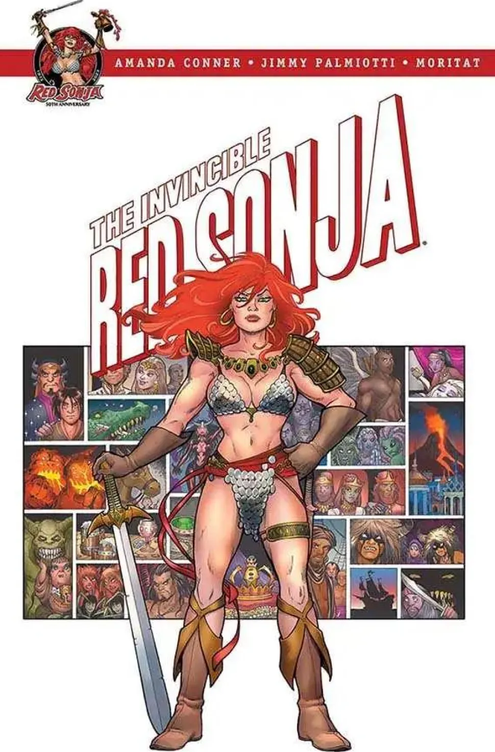 Red Sonja - The Invincible Red Sonja Hardcover Book