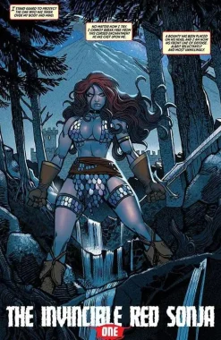 Red Sonja - The Invincible Red Sonja Hardcover Book