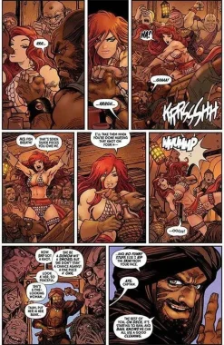 Red Sonja - The Invincible Red Sonja Hardcover Book