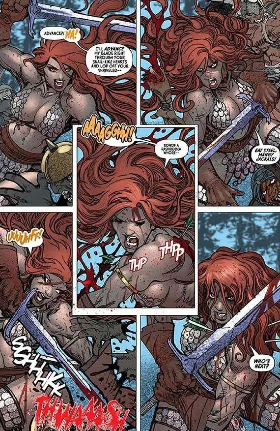 Red Sonja - The Invincible Red Sonja Hardcover Book