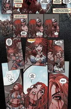 Red Sonja - The Invincible Red Sonja Hardcover Book