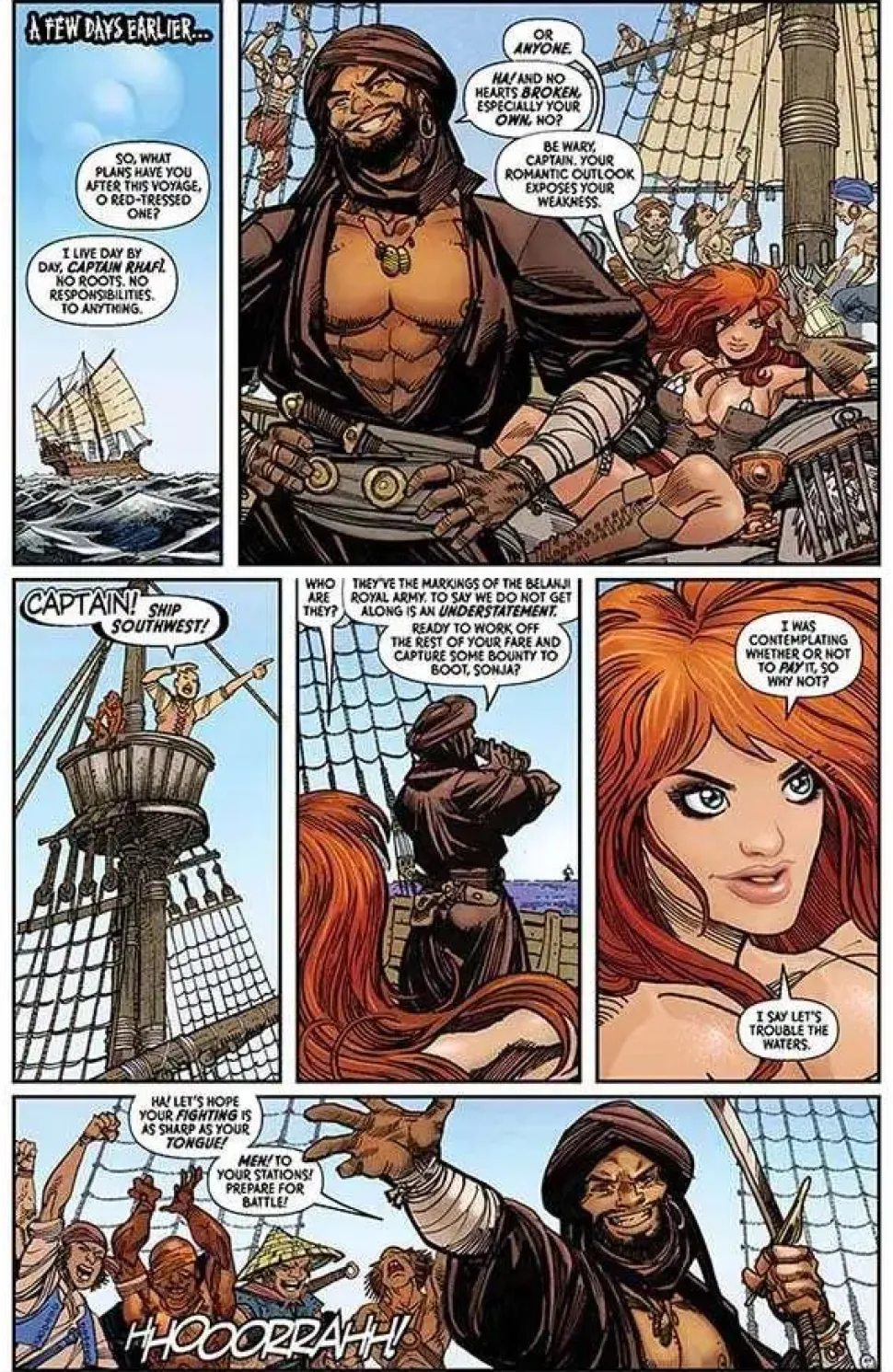 Red Sonja - The Invincible Red Sonja Hardcover Book