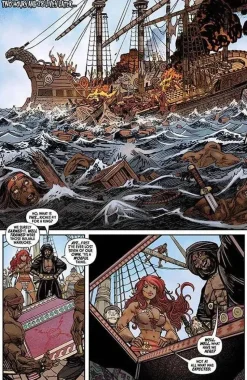 Red Sonja - The Invincible Red Sonja Hardcover Book