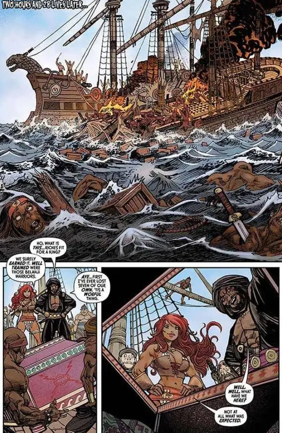 Red Sonja - The Invincible Red Sonja Hardcover Book