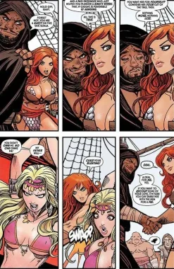 Red Sonja - The Invincible Red Sonja Hardcover Book