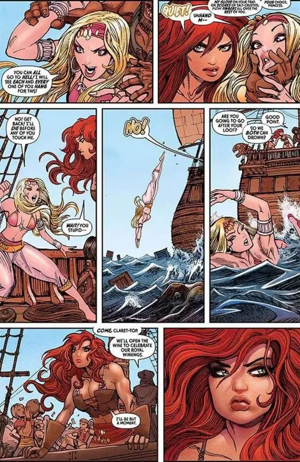 Red Sonja - The Invincible Red Sonja Hardcover Book