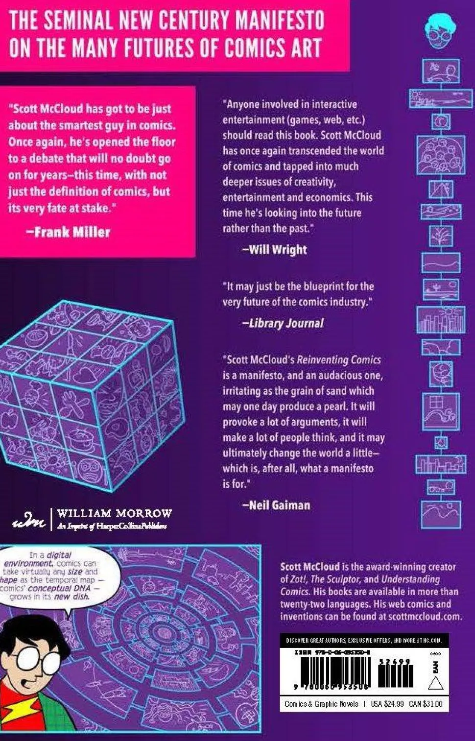 Reinventing Comics: The Evolution of an Art Form by Scott McCloud Paperback Book