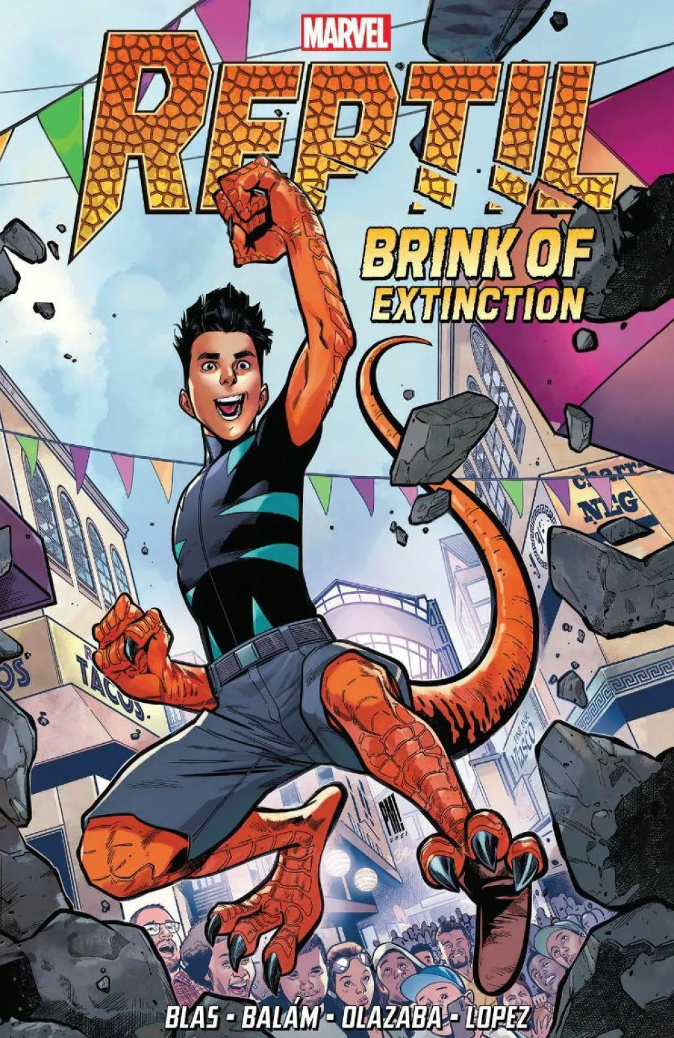 Reptil - Brink of Extinction Paperback Book