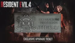 Resident Evil 4 - Exclusive Upgrade Ticket Limited Edition Metal Replica