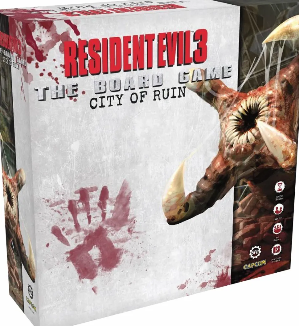 Resident Evil 3 - The Board Game The City of Ruin Expansion