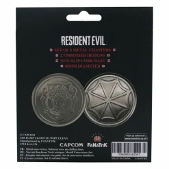 Resident Evil - Embossed Metal Coasters 4-Pack