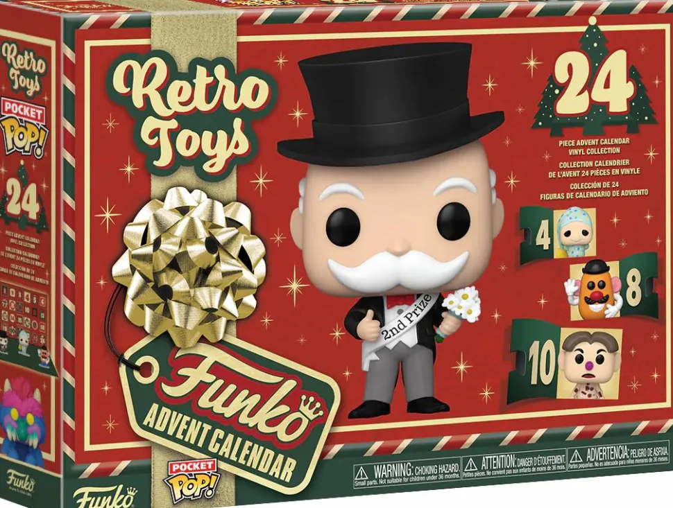 Retro Toys - 24-Day Pocket Pop! Vinyl Advent Calendar