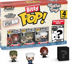 Retro Toys - Zartan, Leatherneck, Shipwreck & Mystery Bitty Pop! Vinyl Figure 4-Pack
