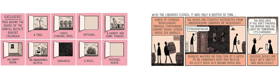 Revenge of the Librarians by Tom Gauld Hardcover Book