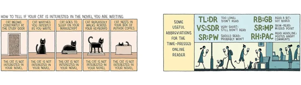Revenge of the Librarians by Tom Gauld Hardcover Book