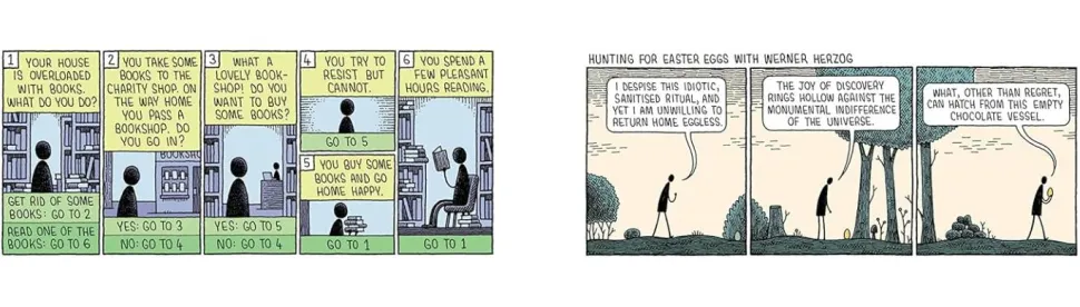 Revenge of the Librarians by Tom Gauld Hardcover Book