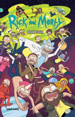 Rick and Morty - Book Four Deluxe Edition Hardcover Book