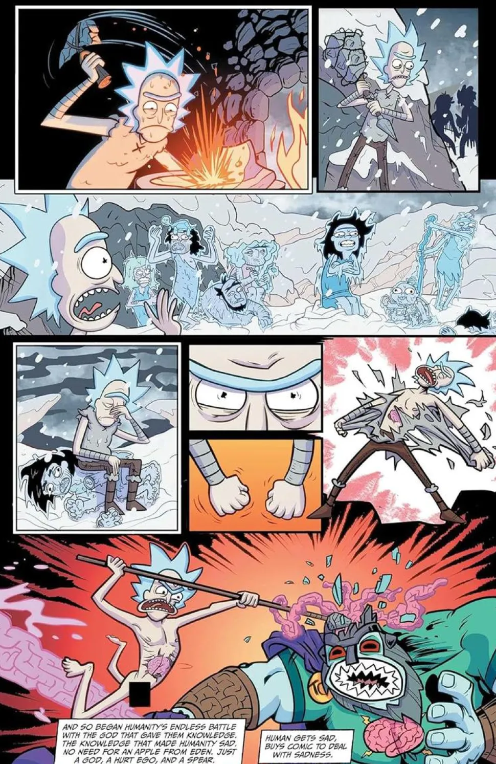 Rick and Morty - Deluxe Double Feature Volume 03 Hardcover Book
