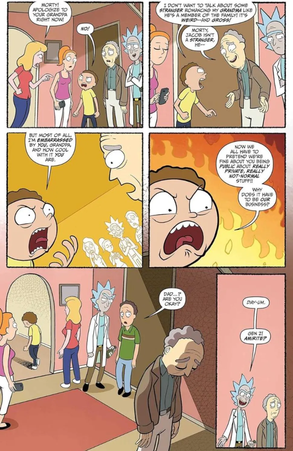 Rick and Morty - Deluxe Double Feature Volume 02 Hardcover Book