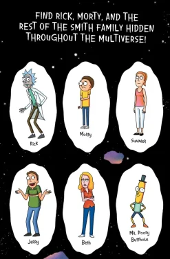 Rick and Morty - Find Rick and Morty: Seek 'N Find Hardcover Book