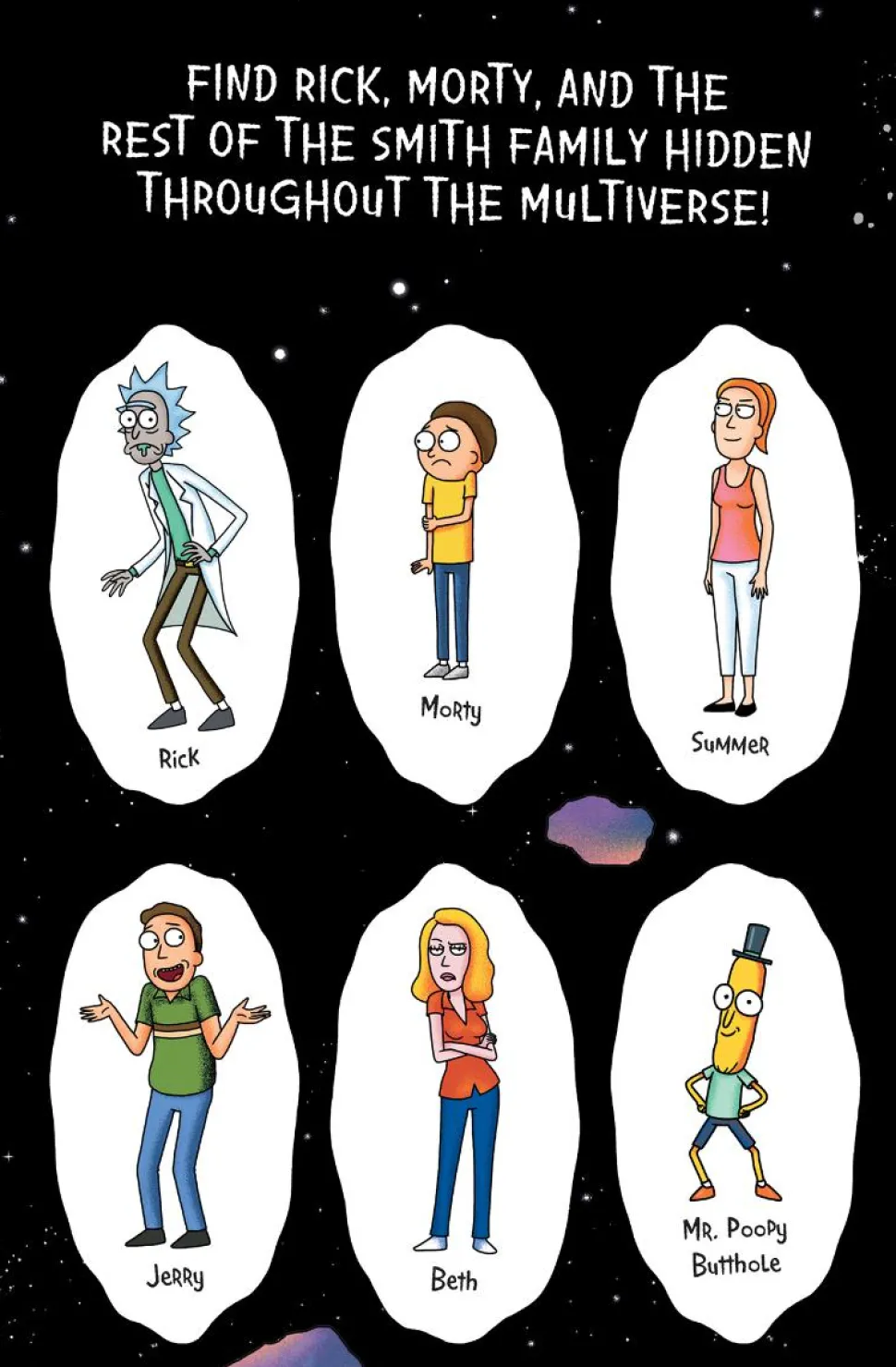 Rick and Morty - Find Rick and Morty: Seek 'N Find Hardcover Book