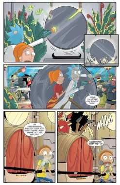 Rick and Morty - Heart of Rickness Trade Paperback Book