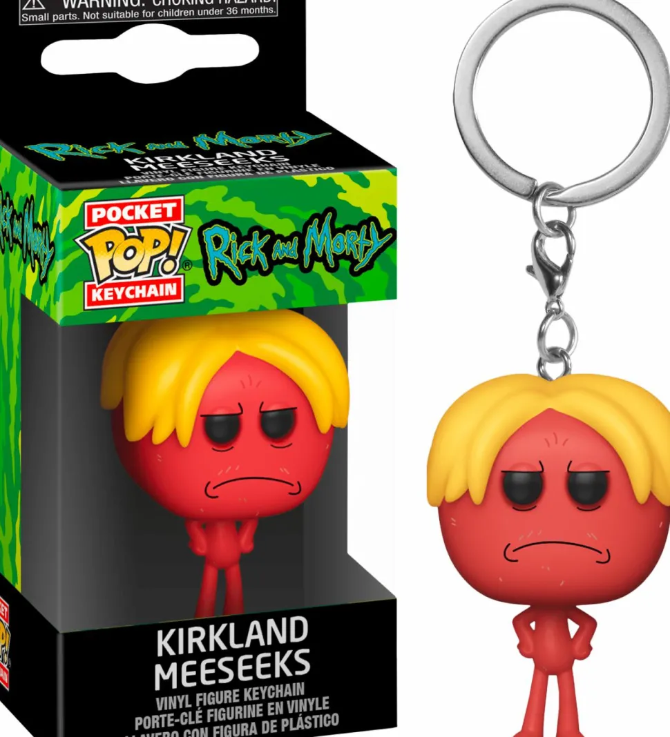 Rick and Morty - Kirkland Meeseeks Pocket Pop! Vinyl Keychain