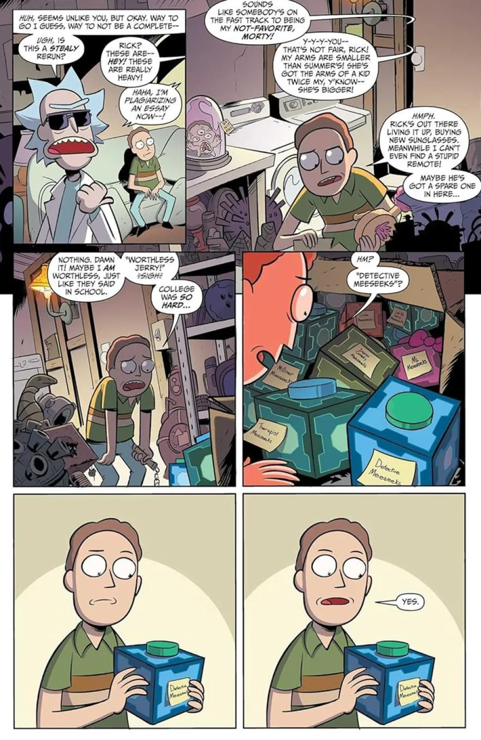 Rick and Morty - Meeseeks, P.I. Trade Paperback Book