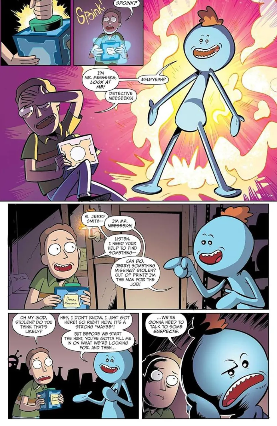 Rick and Morty - Meeseeks, P.I. Trade Paperback Book