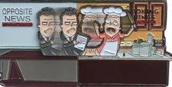 Rick and Morty - Michael Thompson & Pichael Thompson Sliding Enamel Pin