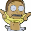 Rick and Morty - Morty Send Nudes Enamel Pin