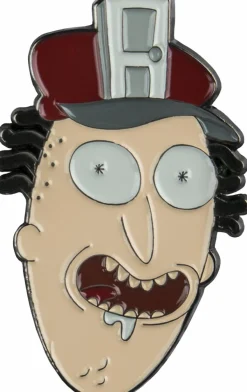 Rick and Morty - Real Fake Doors Salesman Enamel Pin