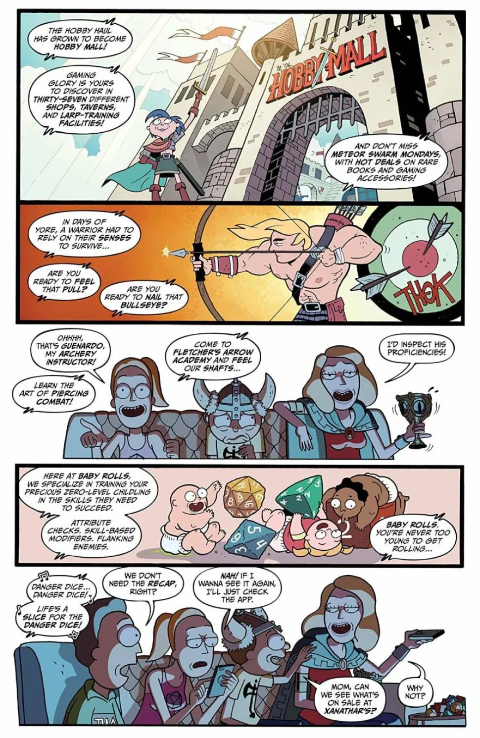 Rick and Morty - Rick & Morty vs Dungeons & Dragons II Painscape Trade Paperback Book