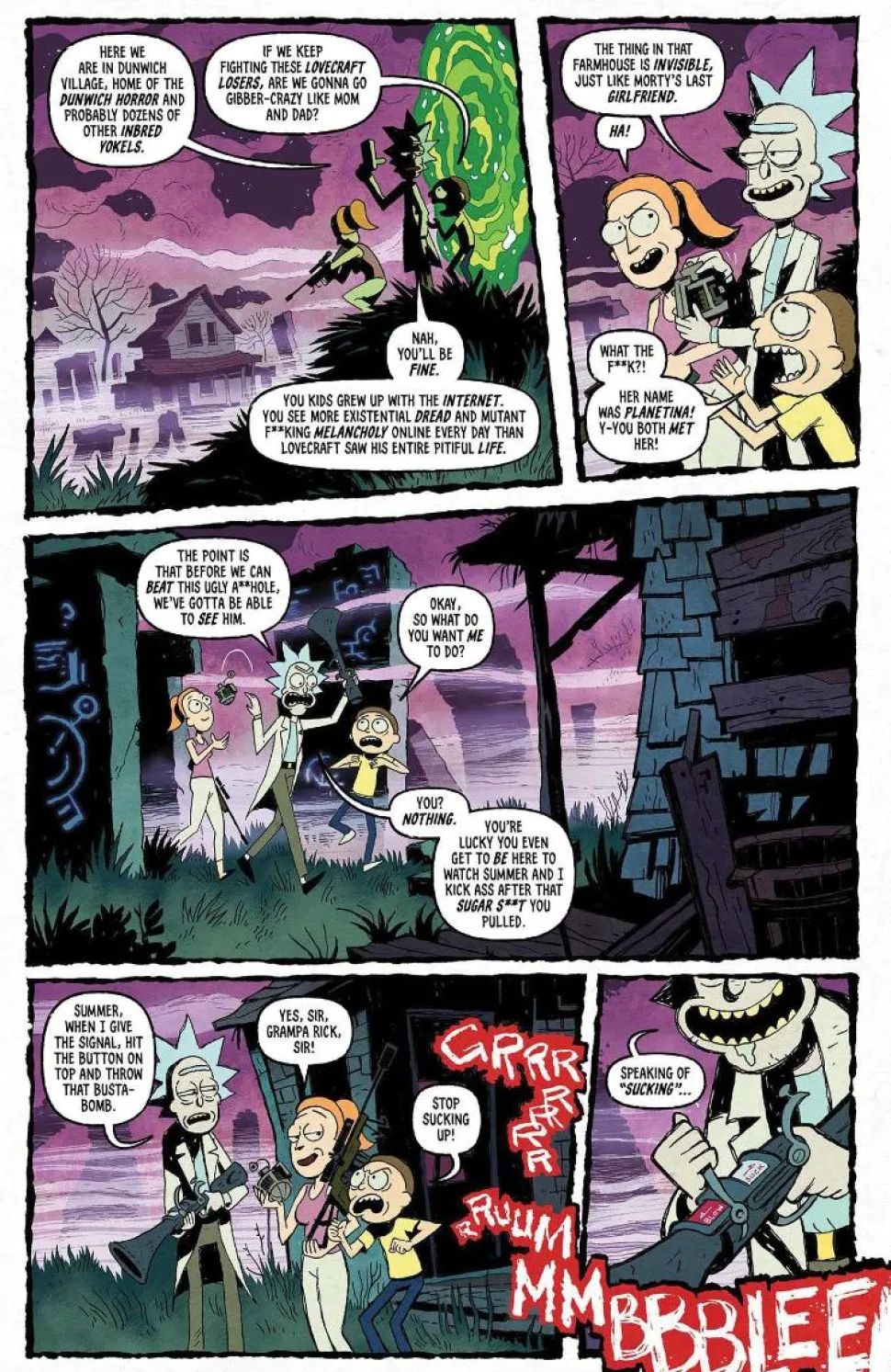 Rick and Morty - Rick and Morty vs. Cthulhu Trade Paperback Book