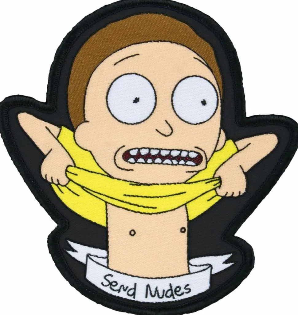 Rick and Morty - Send Nudes Embroidered Patch