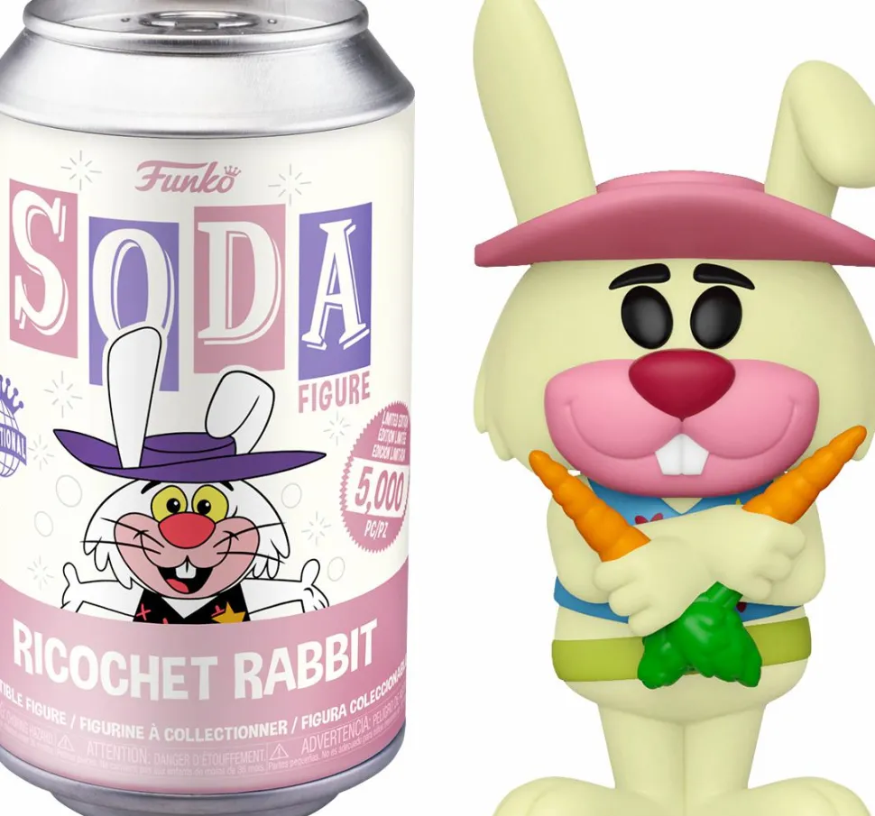 Ricochet Rabbit & Droop-a-Long - Ricochet Rabbit Vinyl SODA Figure in Collector Can (International Edition)