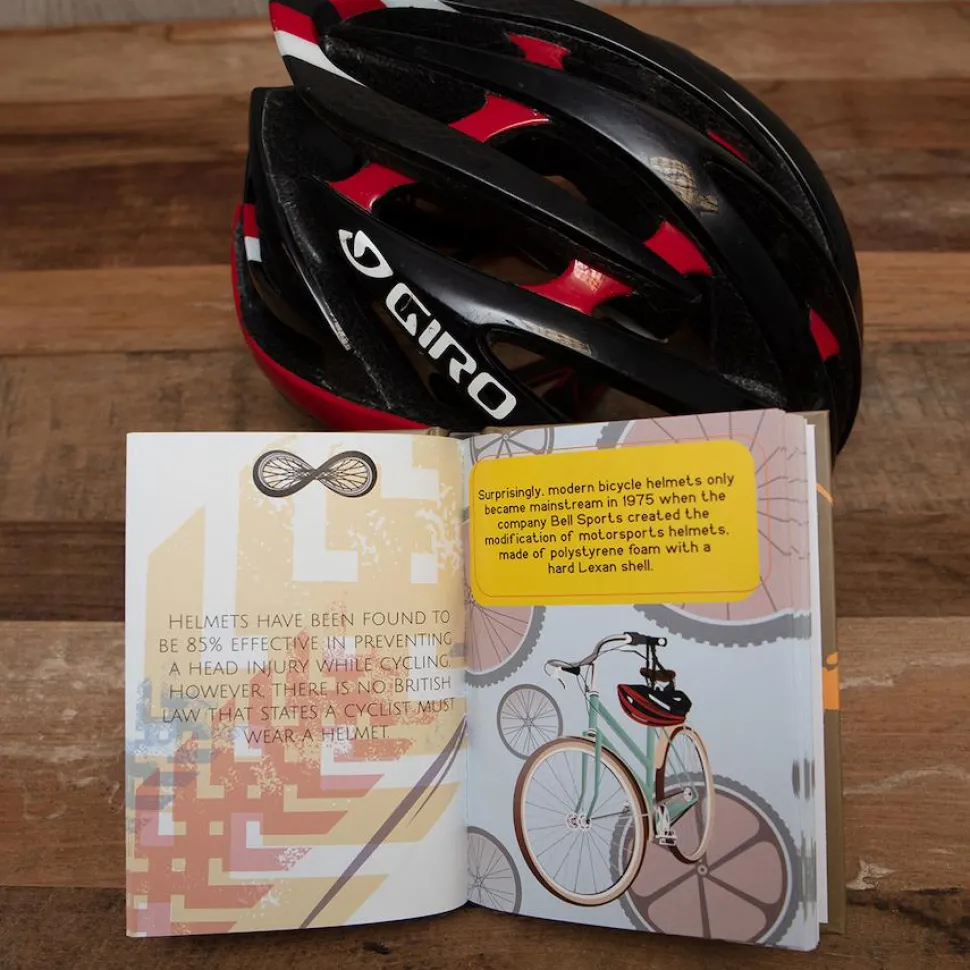 Ride Hard: Wheely Good Cycling Facts and Trivia Hardcover Book