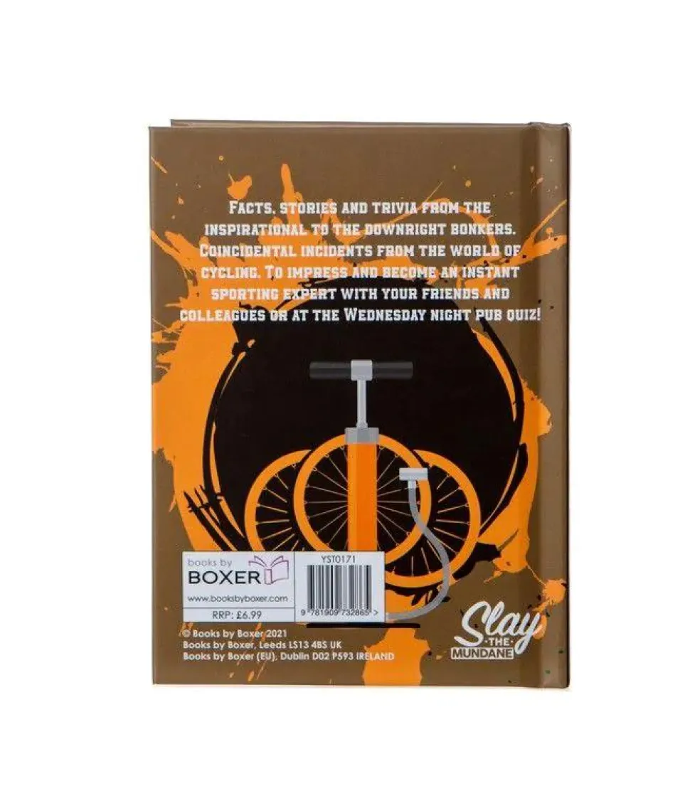 Ride Hard: Wheely Good Cycling Facts and Trivia Hardcover Book