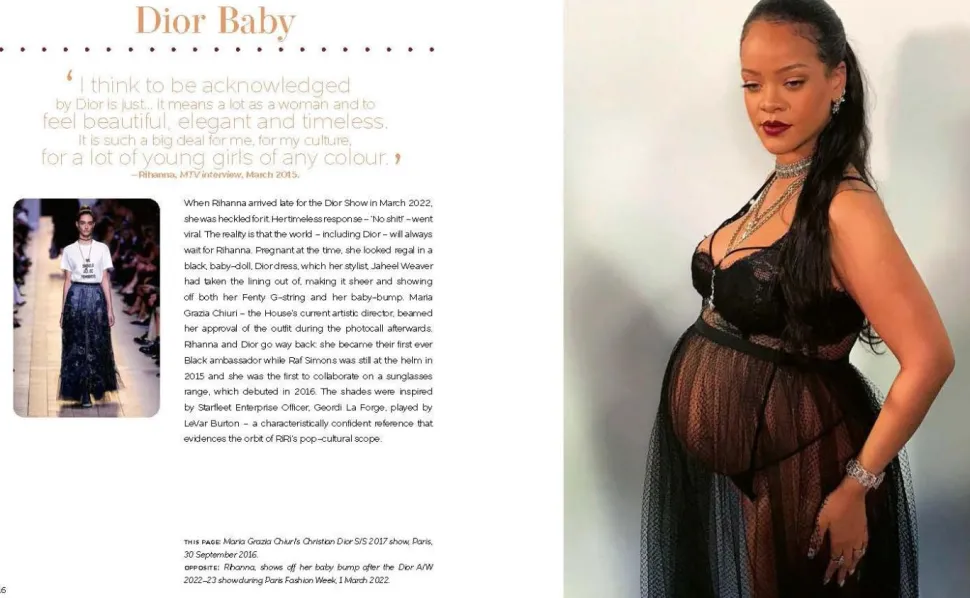Rihanna - Rihanna and the Clothes She Wears Hardcover Book