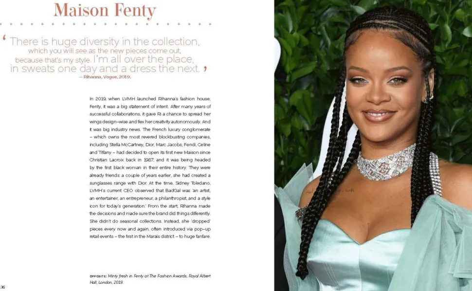 Rihanna - Rihanna and the Clothes She Wears Hardcover Book