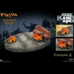Rise of the Planet of the Apes - Caesar (Spear Version) Defo-Real 6” Vinyl Statue