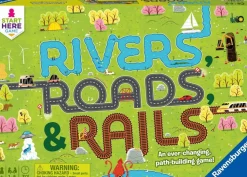 Rivers, Roads, & Rails - Board Game