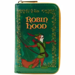 Robin Hood (1973) - Book 4” Faux Leather Zip-Around Wallet
