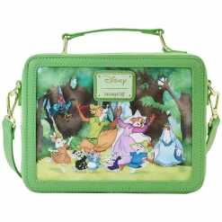 Robin Hood (1973) - Lunchbox 6” Faux Leather Crossbody Bag