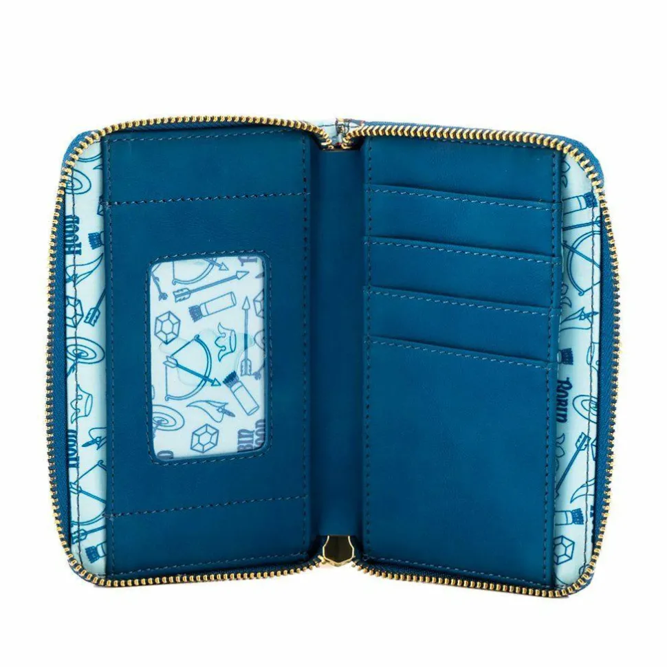 Robin Hood (1973) - Sherwood 4” Faux Leather Zip-Around Wallet
