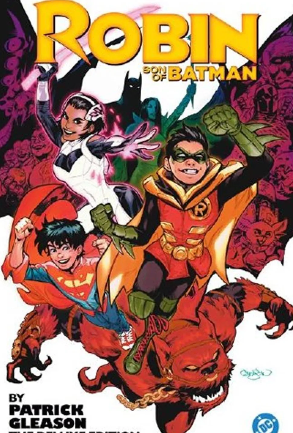 Robin, Son of Batman by Patrick Gleason The Deluxe Edition Hardcover Book
